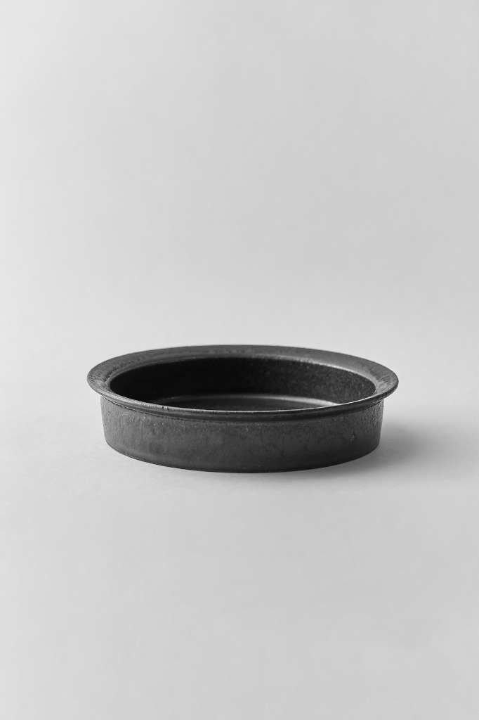 Flat round bowl