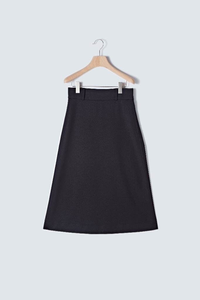 Basic wool skirt