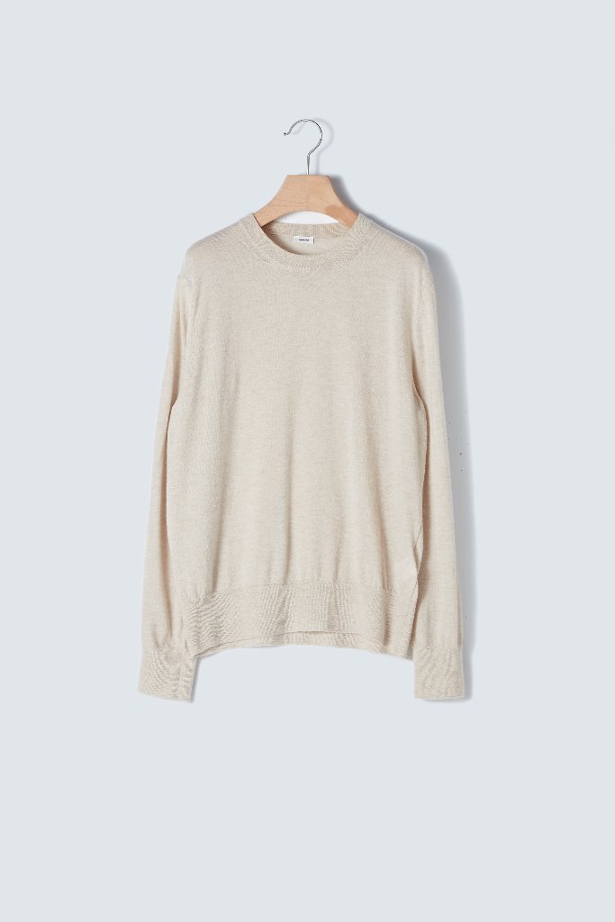 Cashmere long sleeve knit